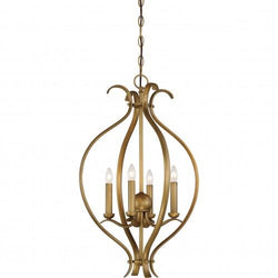 NUVO 60/5810 Dillard - 4 Light Caged Pendant