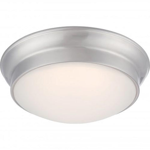 NUVO 62/605 Conrad - LED Flush Fixture with Frosted Glass