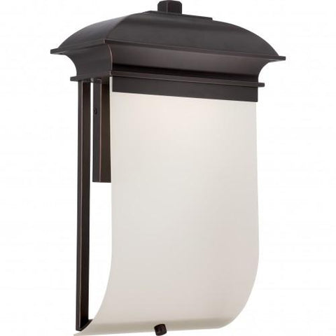 NUVO 62/624 Foster - LED Outdoor Wall with Sand Frosted Glass