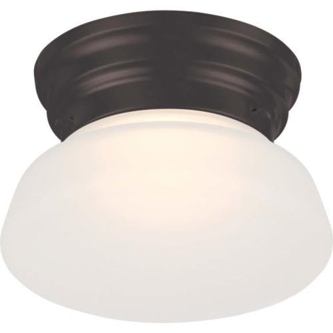 NUVO 62/714 Bogie - LED Flush Fixture with Frosted Glass