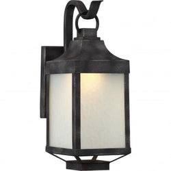 NUVO 62/831 Winthrop 5.5" Wall Lantern; Iron Black Finish