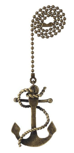 Westinghouse 7764400 Antique Brass Finish Anchor Pull Chain